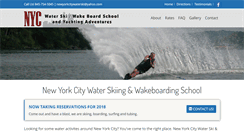 Desktop Screenshot of nycwaterski.com